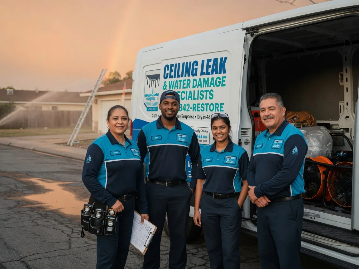 Ceiling Leak Cleanup company in Pleasanton, CA